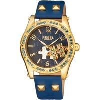 Gravesend Navy Dial Leather Watch