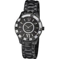 Venice Black Dial IP Black Stainless Steel .. Swiss Quartz Watch