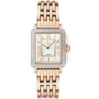 Padova Silver Dial Rose Gold 12310B Swiss Quartz Watch