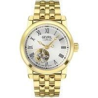 Gevril Mens 2585 Madison Automatic Open Heart Window swiss watch RRP £3000