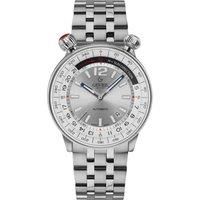 Wallabout Silver Dial Stainless Steel Swiss Automatic Watch
