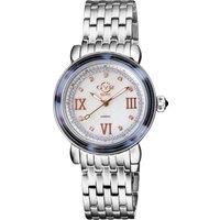 Marsala Tortoise Mother Of Pearl Dial SS Bracelet Watch