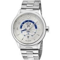 Giromondo Silver Dial42301B Swiss Quartz Watch
