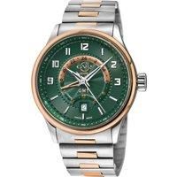 Giromondo Green Dial Stainless Steel Watch