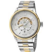 Giromondo Silver Dial 42307B Swiss Quartz Watch
