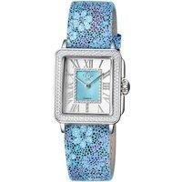 Padova Leather light blue 12309F Swiss Quartz Watch