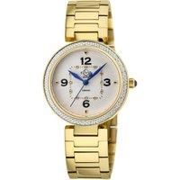 Piemonte IPYG Case, White dial, Diamond Swiss Quartz Watch