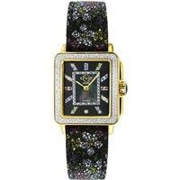 Padova Gemstone 12338F Leather Swiss Quartz Watch