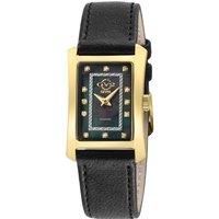 GV2 by Gevril Women's 14603 Luino MOP Dial Swiss Quartz Diamond Leather Watch
