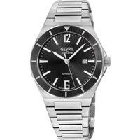 Gevril Men Analog Automatic Watch with Stainless Steel Strap 48400B