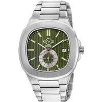 Potente Silver/Olive Dial Swiss Automatic ETA 2895 Watch