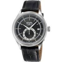 Empire Italian Handmade Black Leather Swiss Automatic ETA 2895 Watch