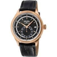 Empire Italian Handmade Black Leather Swiss Automatic ETA 2895 Watch