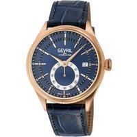 Empire Italian Handmade Blue Leather Swiss Automatic ETA 2895 Watch