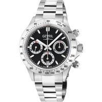 New Amsterdam Swiss Automatic Chronograph, ETA 7753 White Dial, Stainless Steel Watch