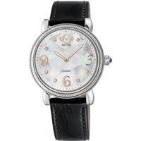 Ravenna 12610 Black Leather Swiss Quartz Watch