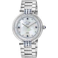 Matera Swiss Quartz White Mother of Pearl Dial, 316L Stainless Steel Bracelet.