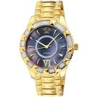 Venice Blue MOP Dial Bue Gold Bracelet Swiss Quartz Watch