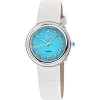 Arezzo Swiss Quartz Diamond Genuine Italian Handmade Leather Watch