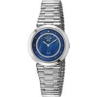 Womens Burano Swiss Quartz MOP Dial Stainless Steel Bracelet Diamond Watch