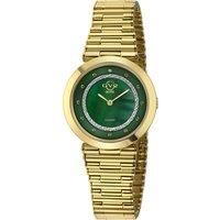 Womens Burano Swiss Quartz MOP Dial Stainless Steel Bracelet Diamond Watch