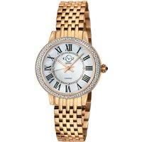 Gv2 By Gevril Women's 9151B Astor III Rose-Gold IP Stainless Steel Wristwatch