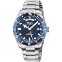 Yorkville 316L SS Case, Blue Ring,Blue Sunray Dial, 316L Stainless Steel Satin Bracelet.