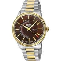Gevril Men's 49206B Guggenheim Swiss Automatic Two-Tone Stainless Steel Watch