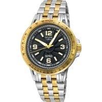 Gevril Men's 49303B Wind Master Swiss Automatic Two-Tone IP Steel Watch