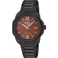 Roosevelt, Swiss Automatic Watch, Red Dial, 316L Stainless steel, and Sapphire Crystal