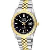 Gevril Men's 48972B West Village Swiss Automatic Two-Tone IP Steel Watch