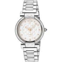 Berletta Swiss Quartz Diamond 316L Stainless Steel Case, White Dial, Stainless steel Watch