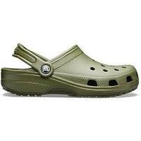 Crocs Unisex Classic Clog, Army Green, 7 UK Men/ 8 UK Women