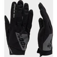 100% Men's Ridefit Gloves MX Offroad Black L
