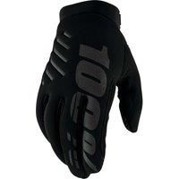 1 BRISKER Youth Gloves Black - XL