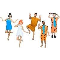 Fred And Wilma Flintstone Costume Set For Kids Or Adults