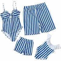 Matching Family Swimsuit - Bundle Options - Blue