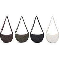 Uniqlo Inspired Round Quilted Shoulder Bag - 4 Colours!