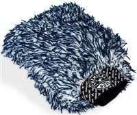 Chemical Guys, The Dually, Dual-Fiber, Wet-Dry Use, Microfiber Wash Mitt, (Car Wash Mitt Great for Car, Truck, SUV, RV, & More) Dark Blue + White, MIC517