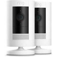 Ring Stick Up Cam Smart Security Camera, Built-in Wi-Fi Battery / Wired (VAR386)