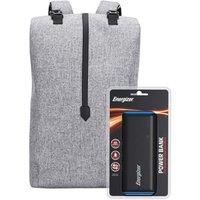 Energizer Charging Backpack Range with Power Bank Included - 10000mAh Power Bank