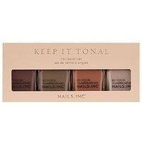 Nails Inc - Nail Polish Duo - Keep It Tonal Collection (4 X 14ml)