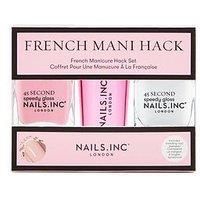 Nails Inc French Mani Hack Nail Polish Duo, 28ml