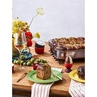 LE CREUSET Stoneware Rainbow Egg Cups, Set of 6, Cherry, Volcanic, SoleiLitre, Palm, Teal and Ultra Violet