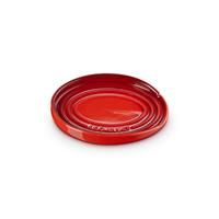 Le Creuset Stoneware Oval Spoon Rest Cerise