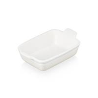 Le Creuset 19cm Stoneware Heritage Rectangular Dish Meringue