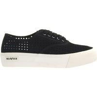 SeaVees Women/'s Legend Sneaker Platform Portal, Black, 7 M US