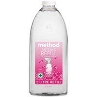Method Antibacterial Spray Refill, All Purpose Cleaner, Wild Rhubarb, 2 L