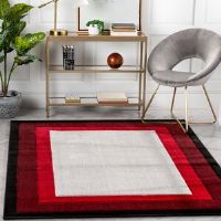 Well Woven Astrid Arian Modern Red Rug Red Rectangle 120 x 160 cm