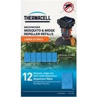 Large Backpacker Mosquito & Midge Repeller Refills (12 Pack), Multi Coloured